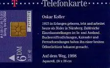 Telefonkarte A 08 07.99 Oskar Koller - Auf dem Weg