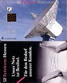 Telefonkarte A 24 09.92 Telekom Hessen, Modul 21, DD 3209, Aufl. 55000