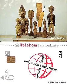 Telefonkarte A 35 11.92 Inovation + Evolution, DD 2302, Aufl. 60000