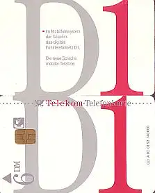 Telefonkarte A 02 01.93 D 1 - Mobilfunk, DD 1302, Aufl. 140000