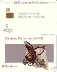 Telefonkarte A 19 03.93 Kundenbetreuung mit System, DD 1305, Aufl. 45000