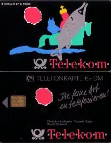 Telefonkarte A 21 07.94 D.feine Art zu telefonieren, DD 2408, Aufl. 50000