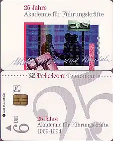 Telefonkarte A 35 11.94 Akademie Führungskräfte, DD 5410, Aufl.33000