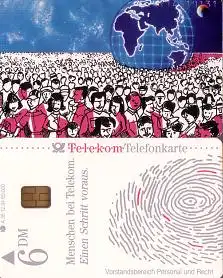 Telefonkarte A 36 12.94 Einen Schritt voraus, DD 5411, Aufl. 50000