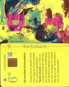 Telefonkarte A 03 02.95 Technik Dienste, DD 3501, Aufl. 30000