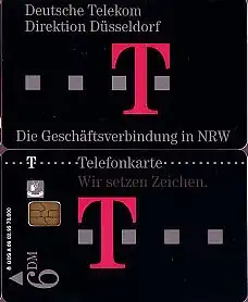 Telefonkarte A 06 02.95 Direktion Düsseldorf, DD 2502, Aufl. 70000