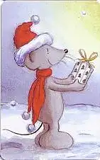 Telefonkarte A 24 09.95 B. Haas, Schneemann, DD 4506, Aufl. 25000