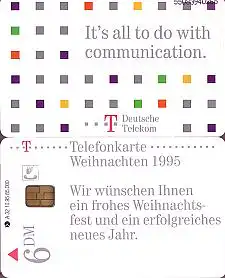 Telefonkarte A 32 10.95 Weihnachten 1995 DD 5508, Aufl. 85000
