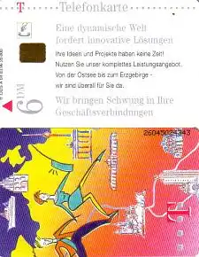 Telefonkarte A 04 03.96 Dynamische Welt, DD 2604, Aufl. 20000