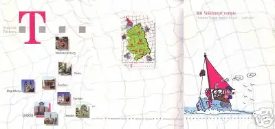 Telefonkarte A 05 04.96 Landkarte-Direktion Leipzig (Beschreibung hier klicken)