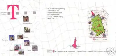 Telefonkarte A 05 04.96 Landkarte-Direktion Leipzig (Beschreibung hier klicken)