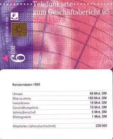 Telefonkarte A 10 05.96 Geschäftsbericht 90 DD 3605, Aufl. 17000