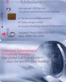 Telefonkarte A 21 09.97 UIFS (englisch), DD 5709, Aufl. 14000