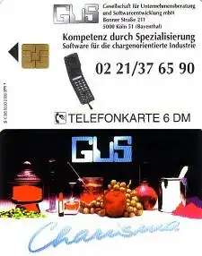 Telefonkarte K 905 03.93 GUS Gesellschaft für Unternehmensberatung ..., Köln