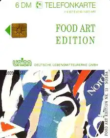 Telefonkarte K 927 E 03.93 Food Art Edition, Nr. 13 Norda