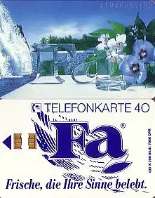 Telefonkarte K 289 04.91, Fa, Aufl. 7000