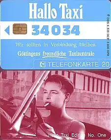 Telefonkarte K 338 06.91, Hallo Taxi Edition No. One, Aufl. 2000
