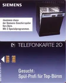 Telefonkarte K 347 07.91, Siemens, Aufl. 4000