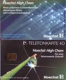 Telefonkarte K 398 A 08.91, Hoechst High Chem, Aufl. 11000