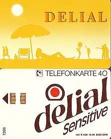 Telefonkarte K 498 10.91, Delial, Aufl. 6000