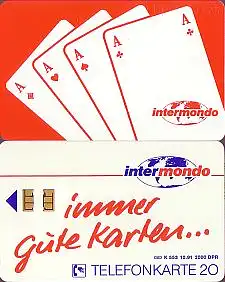 Telefonkarte K 553 10.91, intermondo, Aufl. 2000
