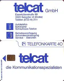 Telefonkarte K 612 12.91, telcat, Aufl. 3000