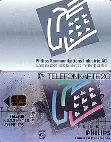Telefonkarte K 631 12.91, Philips, Aufl. 4000