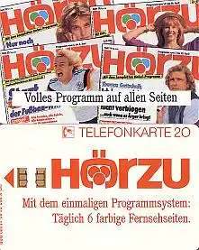 Telefonkarte K 652 01.92, Hörzu, Aufl. 11000
