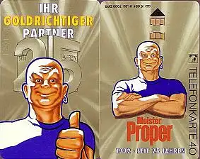 Telefonkarte K 684 01.92, Meister Proper, Aufl. 7000