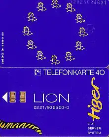 Telefonkarte K 685 01.92, Lion, Aufl. 2000