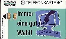 Telefonkarte K 882 04.92, Siemens Nixdorf, Aufl. 11000