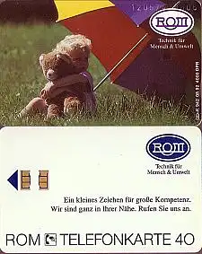 Telefonkarte K 942 05.92, ROM Technik für Mensch & Umwelt, Aufl. 4000