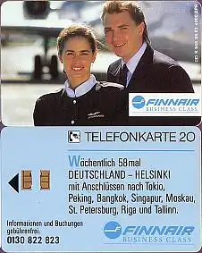 Telefonkarte K 945 05.92, Finnair, Aufl. 4000