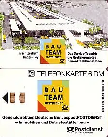 Telefonkarte K 027 05.92, Bau-Team-Postdienst, Aufl. 7000