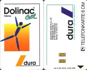 Telefonkarte K 265 09.92, dura, Aufl. 14000