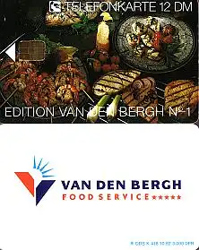 Telefonkarte K 418 10.92, Van den Bergh, Aufl. 3000