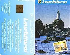 Telefonkarte K 100 04.93, Leuchtturm / Briefmarke, Aufl. 4000