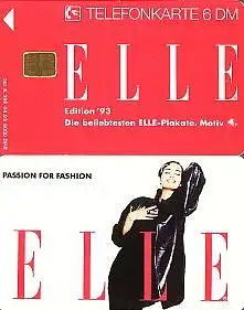 Telefonkarte K 296 04.93, Elle - Motiv 3, Aufl. 6000
