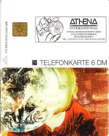 Telefonkarte O 308 A 09.93 Athena Reproduktionen