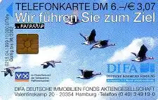 Telefonkarte O 215 04.1999 DIFA im Finanzverbund der Volksbanken