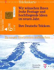 Telefonkarte O 0321 10.2000 Deutsche Telekom Frohe Festtage