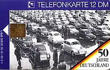 Telefonkarte O 501 01.93, VW-Käfer, Aufl. 30000