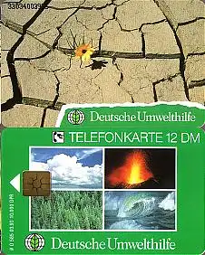 Telefonkarte O 585 03.93, Deutsche Umwelthilfe - Wüste, Aufl. 10000