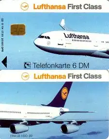 Telefonkarte O 114 07.93, Lufthansa, Aufl. 20000 (leichte Kratzer)