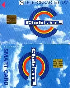 Telefonkarte O 923 08.96, Club RTL, Aufl. 6000