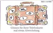 Telefonkarte PD 2 96 Koffer, DD 5601