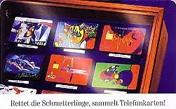 Telefonkarte PD 8 96 Rettet Schmetterlinge, DD 4610 Modul 70A