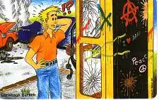 Telefonkarte PD 7 97 Vandalismus an Telefonhäuschen, DD 2703