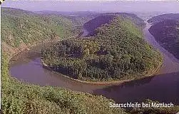 Telefonkarte PD 5 99 Saarschleife bei Mettlach, DD 2905 nicht fluoreszierend