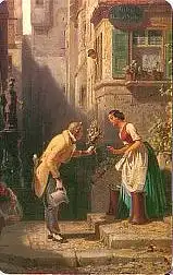 Telefonkarte PD 11 01 Carl Spitzweg, Der ewige Hochzeiter, DD 3108